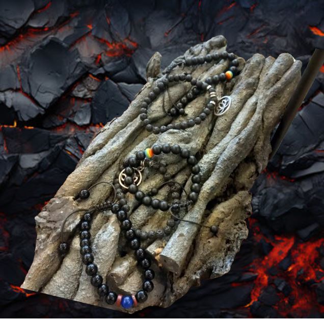Lava Stone and Mineral Bracelets Lava Stone and Mineral Bracelets